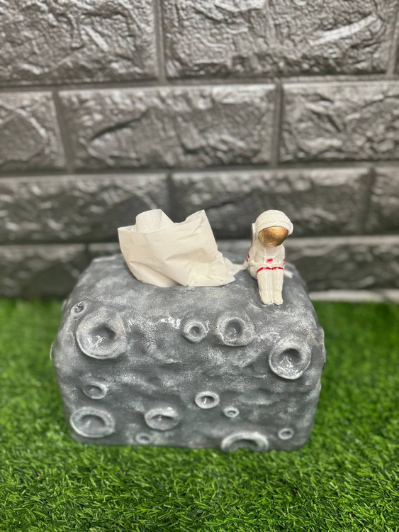 جادستمال کاغذی رومیزی طرح فضانورد