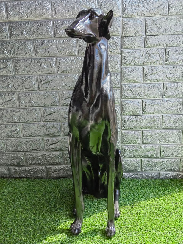 مجسمه سگ شکاری کد49
