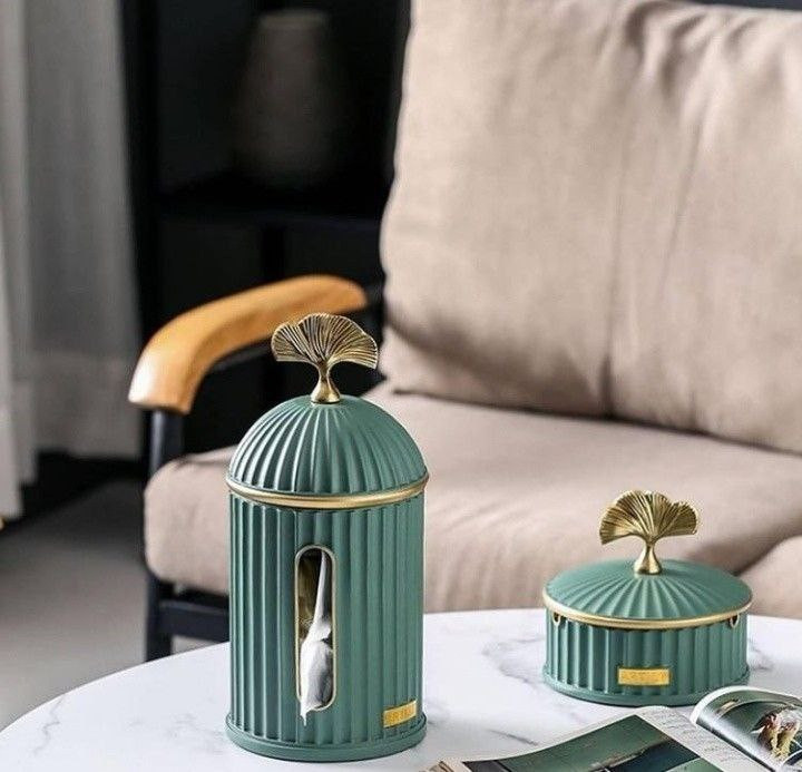جادستمال کاغذی رومیزی طرح گشنیز کد303