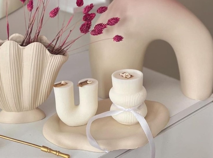 سینی رومیزی نظم دهنده طرح دفرمه گرد و بیضی کد476