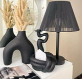 آباژور باکس دستمال کاغذی و گلدان رومیزی شیک