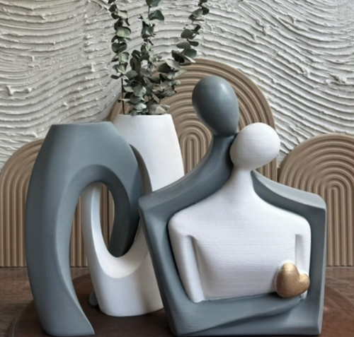 مجسمه و گلدان رومیزی