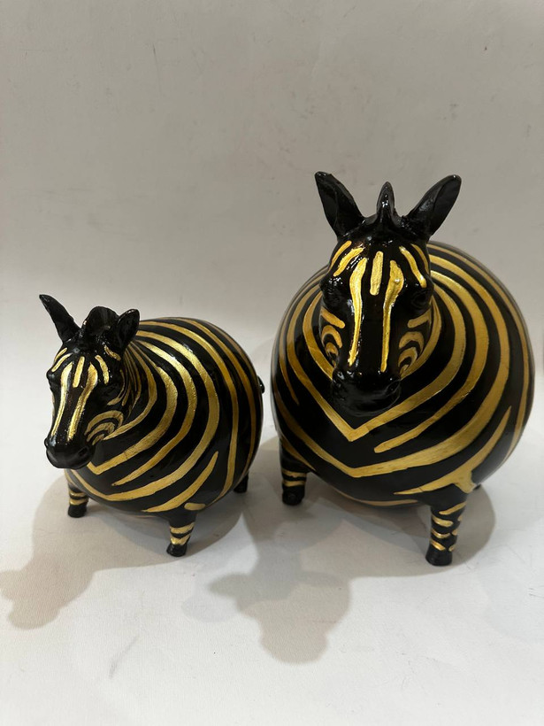 مجسمه رومیزی گورخر تپل