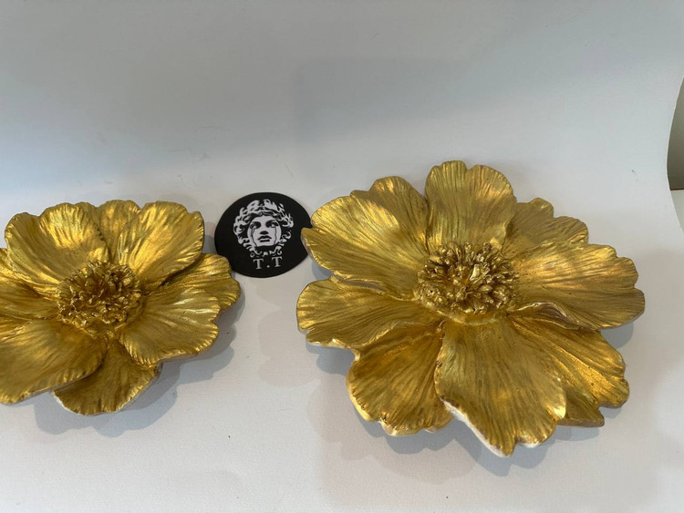 ست مجسمه دیوارکوب طرح گل کد825