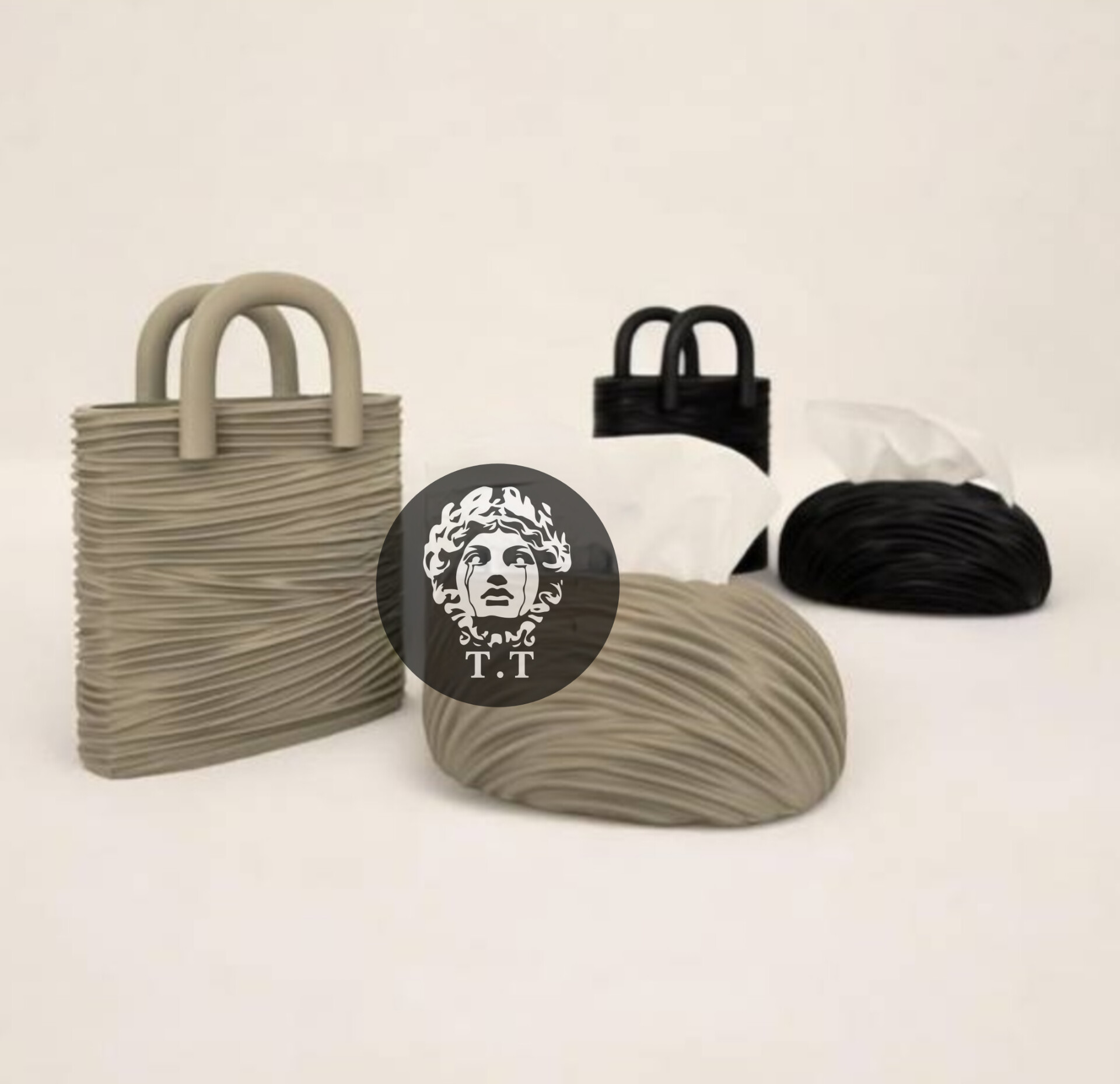 ست گلدان رومیزی