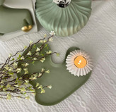 جاشمعی گلدان مجسمه دکوری رومیزی