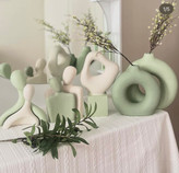 مجسمه گلدان جاشمعی رومیزی پینترسی