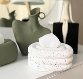 دکوری آباژور گلدان باکس دستمال کاغذی رومیزی