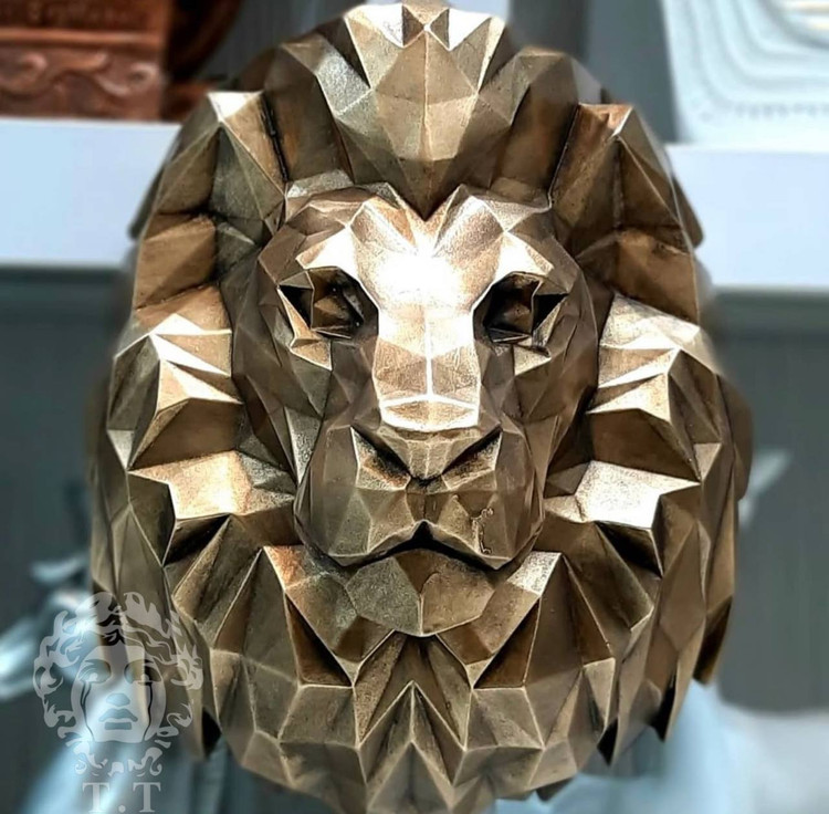 دیوارکوب دکوراتیو سردیس شیر گرافیکی کد۲۳۳۹