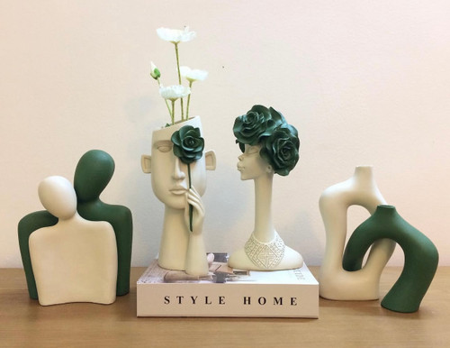 دکوری گلدان مجسمه جاشمعی