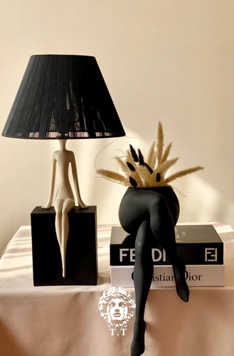 گلدان لبه میزی دکوراتیو