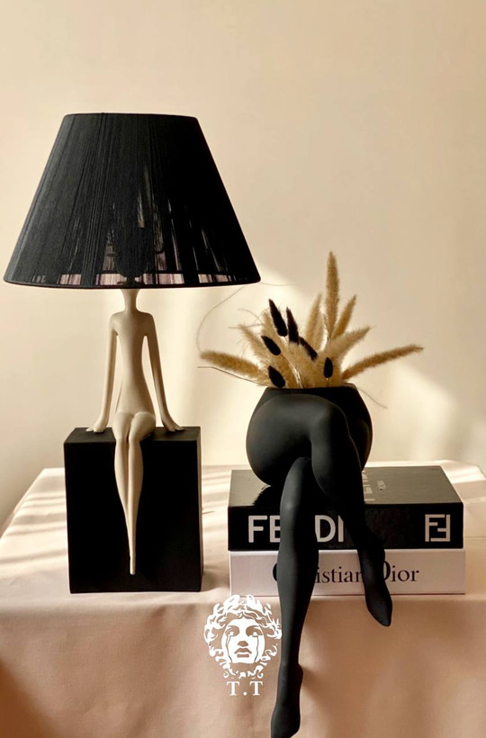 گلدان لبه میزی دکوراتیو