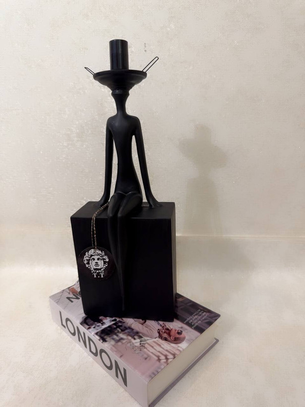 ست گلدان لبه میزی طرح و آباژور خاص فیگور کد2006