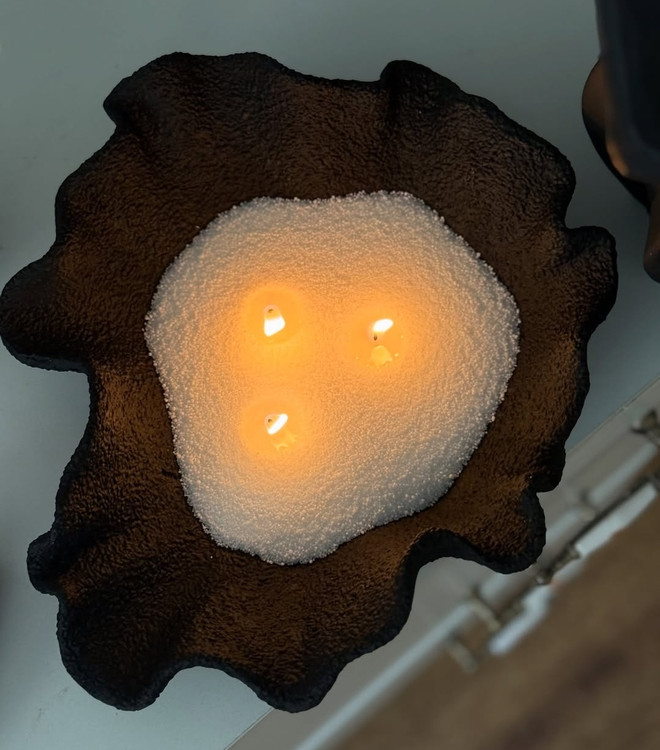 جاشمعی رومیزی پودری