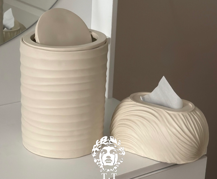 سطل و دستمال