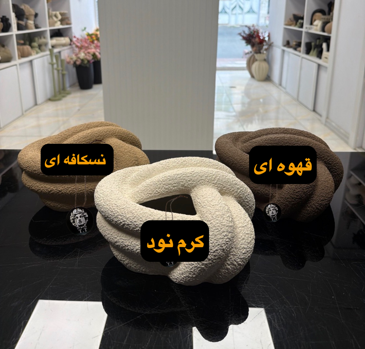 جادستمال کاغذی رومیزی طرح گره تکسچر کد۳۲۵۰