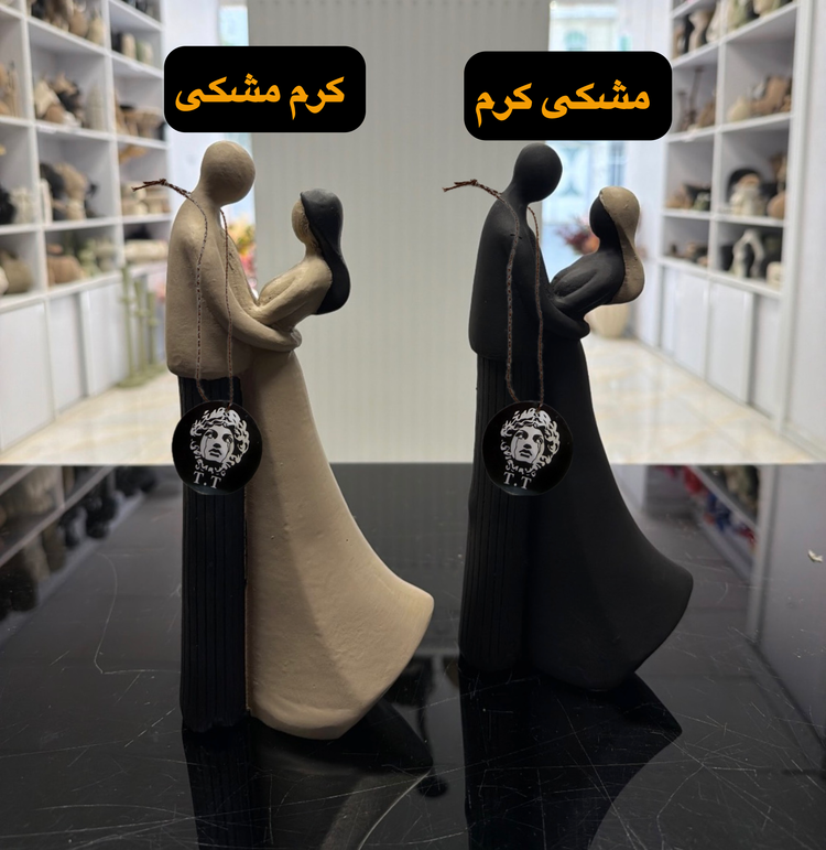 مجسمه دکوری رومیزی مدل کاپل دنس کد۳۸۹۸