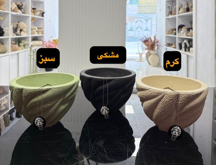 کاسه سرو/جاشمعی پودری رومیزی مدل بافت مرجانی کد1071