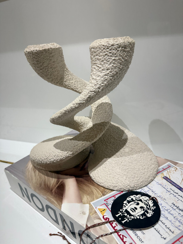 عکس خرید مشتری عزیز از تهران (ست جاشمعی پیچک تکسچر)