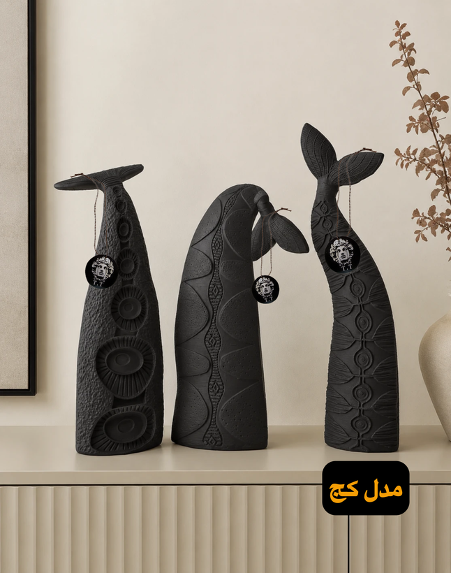 مجسمه دکوری رومیزی مدل دم ماهی میشینه کد۴٢٨٨