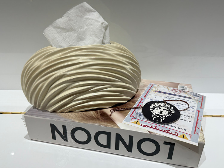 عکس خرید مشتری عزیز از مشهد (کتاب دکوراتیو، جادستمال رنگین کمان و شیاردار)