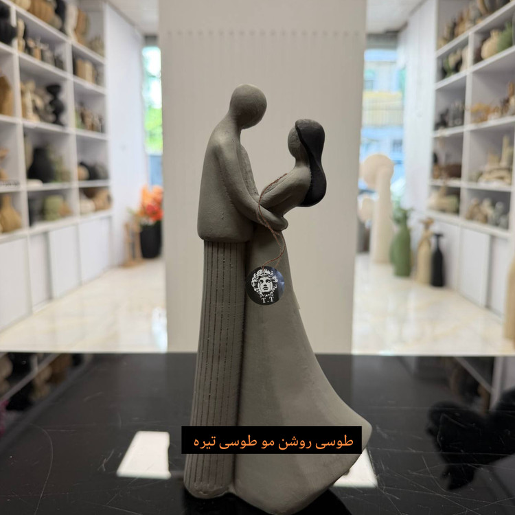 مجسمه دکوری رومیزی مدل کاپل دنس کد۳۸۹۸