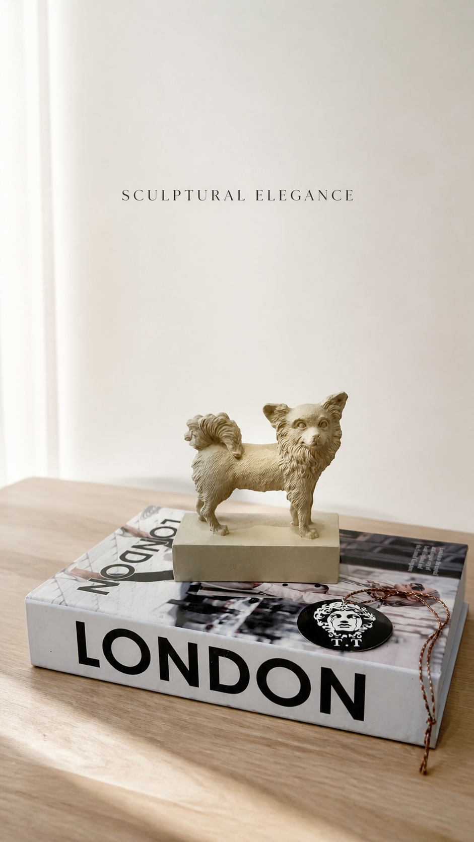 مجسمه دکوری رومیزی مدل سگ پامرا کد۴٣٧٠