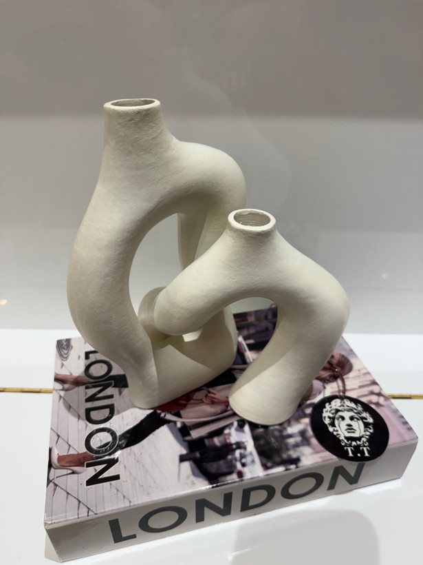 ست گلدان رومیزی دکوراتیو مدل گره توهم کد۲۸۸۰