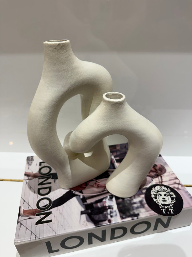 ست گلدان رومیزی دکوراتیو مدل گره توهم کد۲۸۸۰