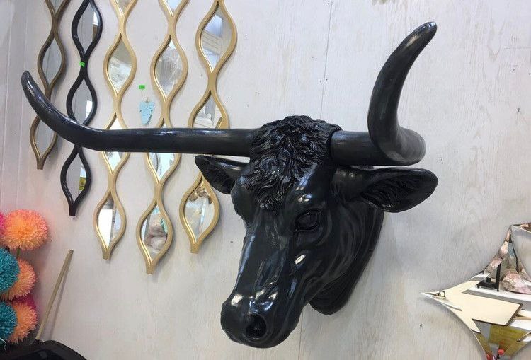 مجسمه دیواری سردیس گاو کد1022