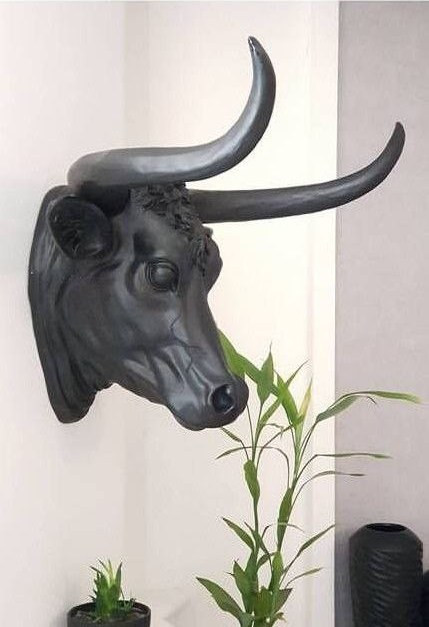 مجسمه دیواری سردیس گاو کد1021